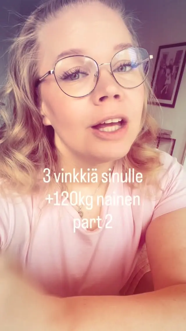 3 vinkkiä sulle +120kg nainen (toimii kyllä muillekin) 🩷

Muista, että pienillä päivittäisellä teoilla voit vaikuttaa TODELLA paljon sun hyvinvointiin 💫

Muista painaa seuraa painiketta sekä jakaa video myös kavereille jos haluat saada jatkossakin lempeitä vinkkejä omaan hyvinvointiin 🩷

#elämäntapamuutos #hyvinvointi #ylipaino #arjenhyvinvointi #painonhallinta