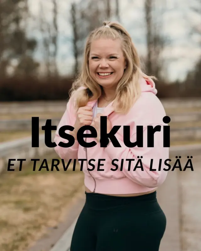 Hyvinvointi ei kuulu vain ihmisille, joilla on täydellinen arki, loputtomasti motivaatiota tai aikaa laittaa itseään aina etusijalle🤷🏼‍♀️

Mun valmennuksessa ei tavoitella täydellisyyttä. 
Tavoitellaan arkea, jossa sä voit oikeasti voida paremmin — omista lähtökohdista käsin 🩷

Kaikki rakennetaan henkilökohtaisesti sun toiveiden, tarpeiden ja elämäntilanteen mukaan. 
Ei valmista muottia. Ei yhtä oikeaa tapaa onnistua.

Haluan, että hyvinvointi tuntuu turvalliselta, joustavalta ja mahdolliselta myös kiireisen arjen keskellä.

Tämä valmennus ei sovi sulle, jos etsit:
✘ pikadieettejä 
✘ nopeita ratkaisuja 
✘ täydellistä suorittamista

Mutta tämä voi sopia sulle, jos:
✨ haluat pysyviä muutoksia 
✨ kaipaat tukea ja selkeyttä 
✨ haluat oppia voimaan paremmin ilman jatkuvaa epäonnistumisen tunnetta

Jos haluat kuulla lisää, laita mulle viesti “MUUTOS” ja jutellaan sun tavoitteista ja toiveista rauhassa 🩷

📷 @ellaelba 

#elämäntapamuutos #painonpudotus #hyvinvointi #muutosbyhenriikka
