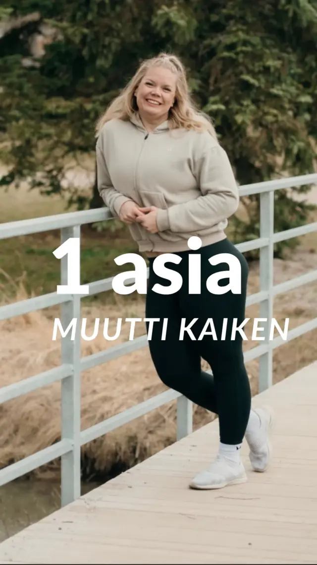 Jos voisin sanoa yhden asian sille Henriikalle, joka aloitti elämäntapamuutoksen vuosia sitten, sanoisin tämän:

Sinun ei tarvitse tehdä kaikkea täydellisesti onnistuaksesi🩷

Se oivallus muutti enemmän kuin yksikään dieetti tai treeniohjelma.

Hyvinvointi rakentuu niistä tavallisista päivistä, jolloin väsyttää, elämä on kiireistä ja silti tekee yhden pienen hyvän valinnan. Juuri ne päivät ratkaisevat 🩷

Tunnistatko itsesi tästä?

Kuva: @ellaelba 

#elämäntapamuutos #hyvinvointi #muutos #muutosbyhenriikka
